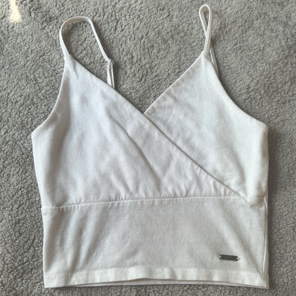 White Hollister Tank Top